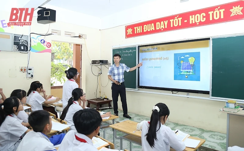 Ứng dụng công nghệ thông tin trong dạy và học ở Trường THCS Nhữ Bá Sỹ