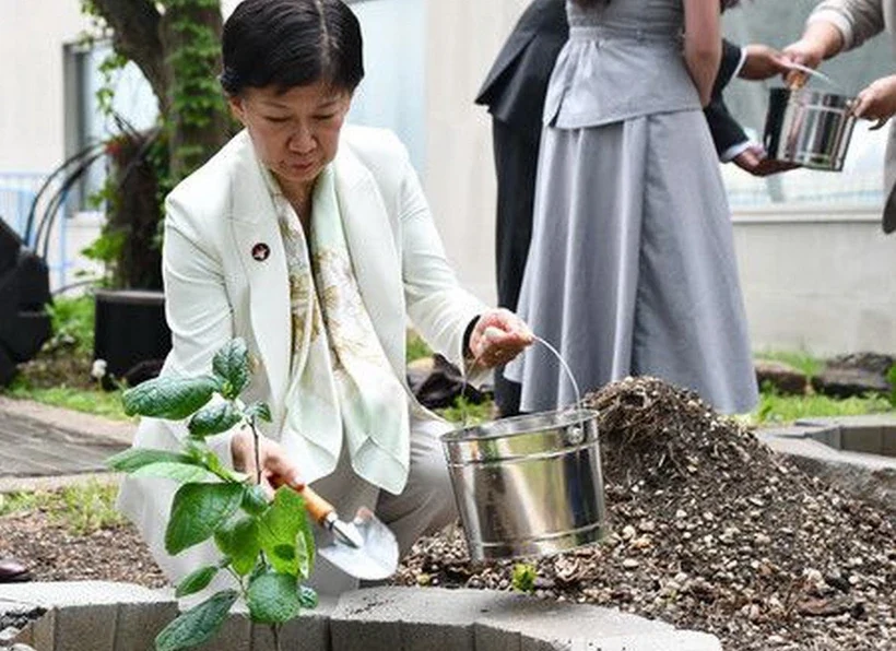 Biểu tượng hòa bình từ thành phố Hiroshima tại Liên hợp quốc