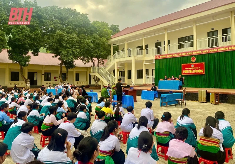 Ngọc Lặc đẩy mạnh tuyên truyền, phổ biến giáo dục pháp luật