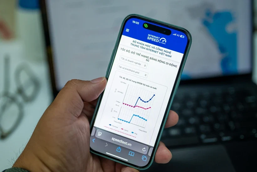 Tốc độ 5G trung bình cả nước lập kỷ lục mới, cao nhất từ trước tới nay