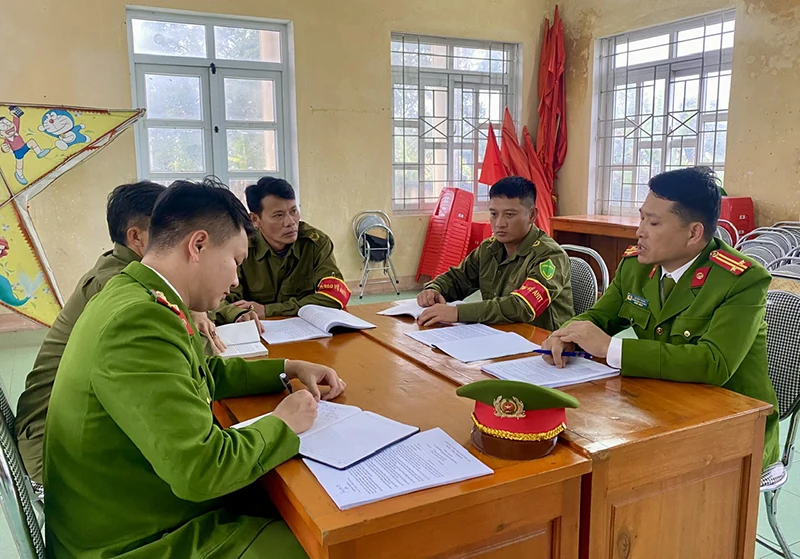 Hiệu quả sau gần một năm hoạt động của Lực lượng tham gia bảo vệ an ninh, trật tự ở cơ sở