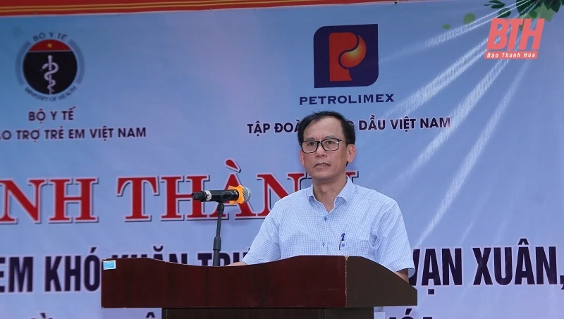 Khánh thành thư viện Trường THCS Vạn Xuân do Tập đoàn Xăng dầu Việt Nam tài trợ