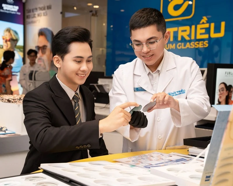 Bảng giá tròng kính đổi màu chính hãng và địa chỉ mua uy tín