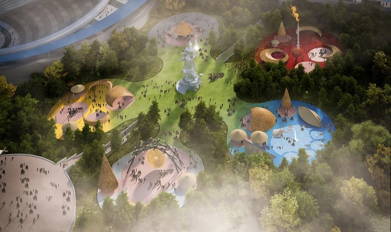 Huyền tích Am Tiên - Bản sử thi về Bà Triệu được kể bằng ngôn ngữ kiến trúc đầy tâm huyết