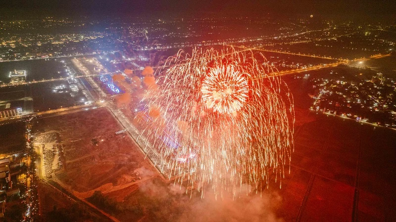 Đại nhạc hội “Rực rỡ Hà Nam” sẽ chiêu đãi du khách màn pháo hoa rực rỡ