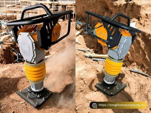 Nên mua máy đầm cóc mới hay cũ cho công trình xây dựng?