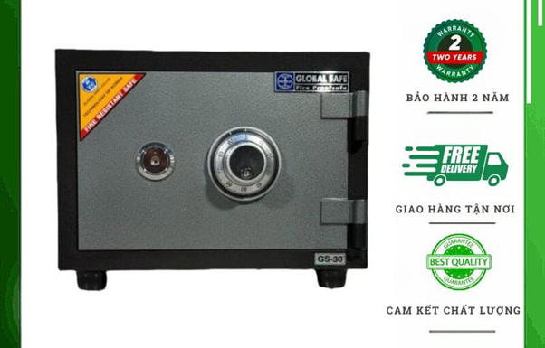 Mua két sắt mini giá rẻ chính hãng tại Két Sắt Toàn Cầu