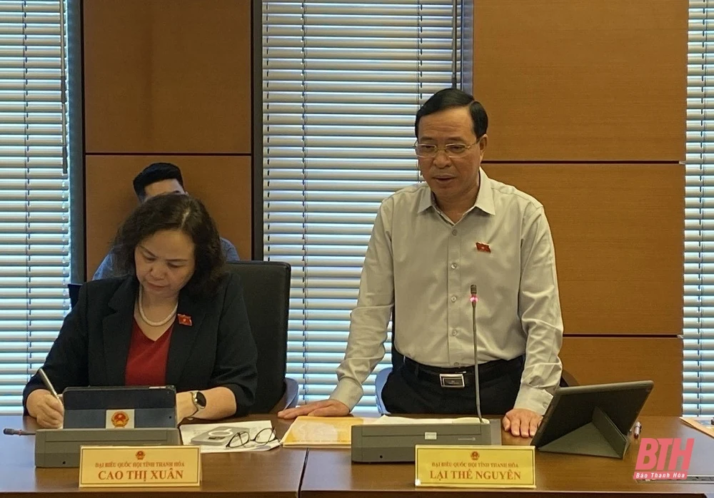 Kỳ họp thứ 9, Quốc hội khóa XV: Đoàn ĐBQH Thanh Hoá góp ý vào các dự án luật, dự thảo nghị quyết