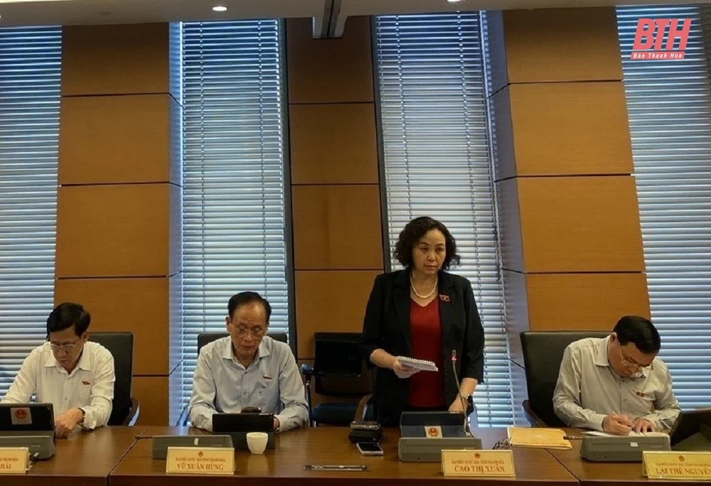 Kỳ họp thứ 9, Quốc hội khóa XV: Đoàn ĐBQH Thanh Hoá góp ý vào các dự án luật, dự thảo nghị quyết