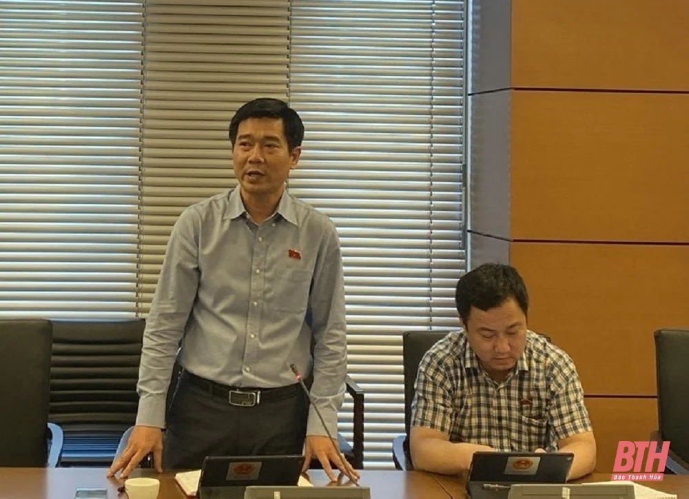 Kỳ họp thứ 9, Quốc hội khóa XV: Đoàn ĐBQH Thanh Hoá góp ý vào các dự án luật, dự thảo nghị quyết