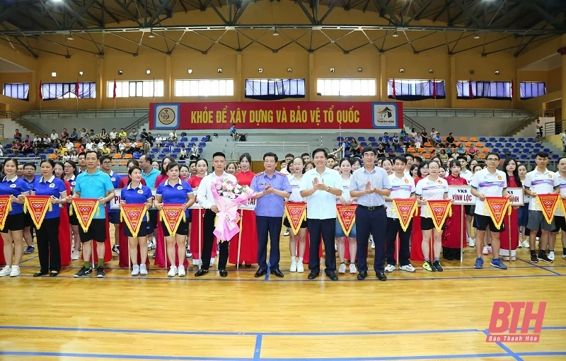 Khai mạc Hội thao Viện Kiểm sát Nhân dân hai cấp tỉnh Thanh Hóa năm 2025