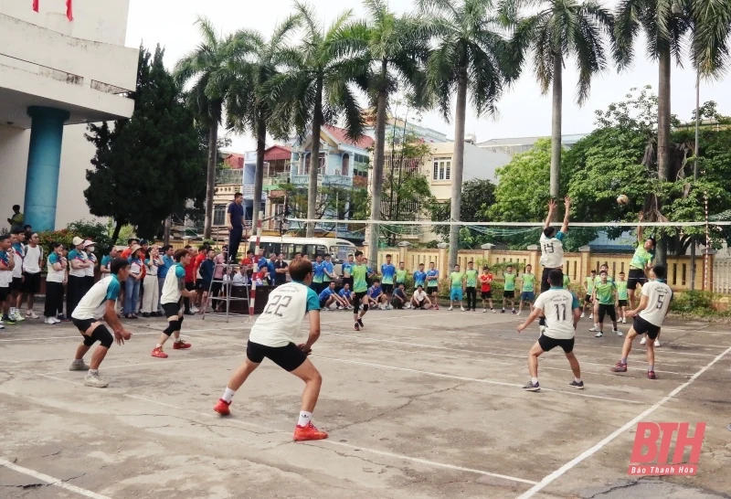 Công đoàn Khu Kinh tế Nghi Sơn và các khu công nghiệp tổ chức Hội thao công nhân, viên chức, lao động năm 2025 