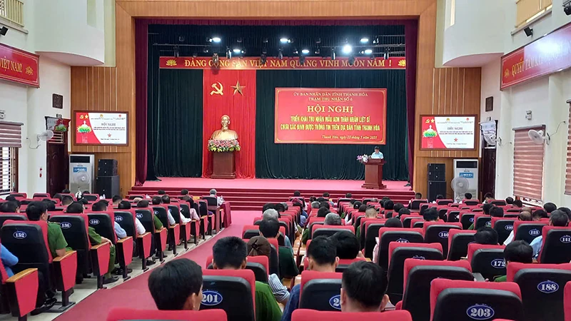 Thu nhận 141 mẫu ADN thân nhân liệt sĩ chưa xác định được danh tính tại địa bàn Trạm thu nhận mẫu ADN số 6 