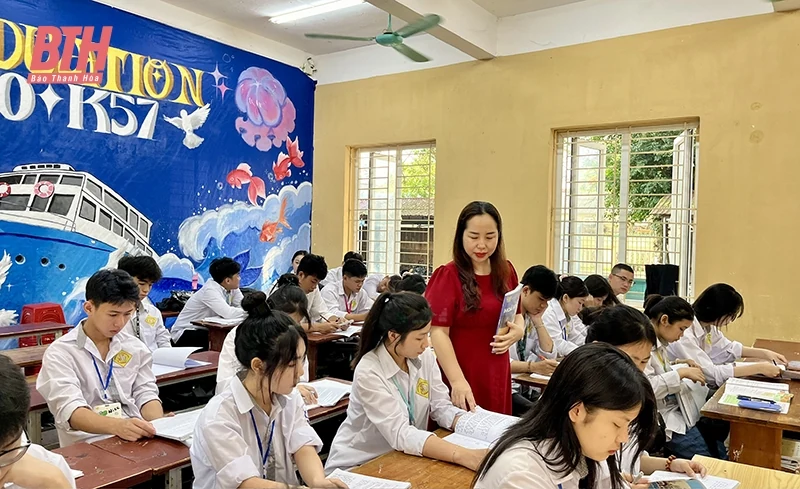 Cô Lê Thị Sen - nhà giáo tâm huyết, sáng tạo