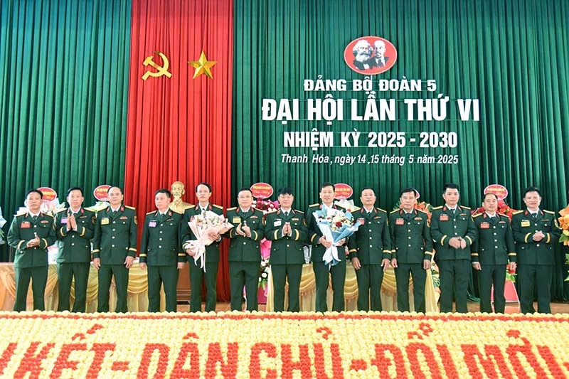 Đại hội Đảng bộ Đoàn Kinh tế - Quốc phòng 5 nhiệm kỳ 2025 - 2030 thành công tốt đẹp