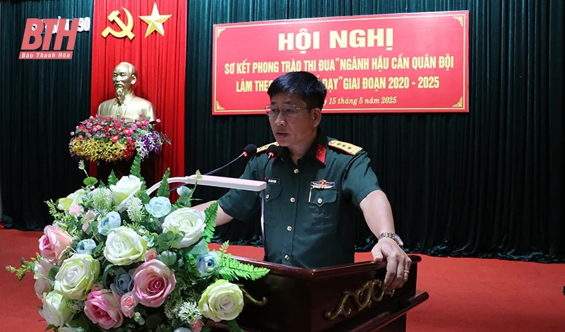 Sư đoàn 390: Sơ kết 5 năm thực hiện phong trào thi đua “Ngành hậu cần Quân đội làm theo lời Bác Hồ dạy” giai đoạn 2020-2025