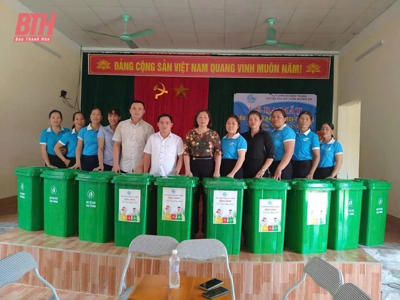 Phụ nữ xã Điền Trung tích cực xây dựng nông thôn mới nâng cao