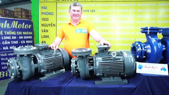 Minhmotor nhà cung cấp máy bơm chính hãng, chất lượng cao
