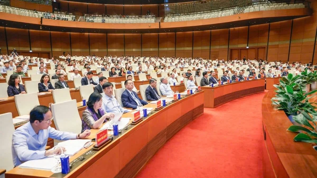 Sáng nay diễn ra Hội nghị toàn quốc quán triệt Nghị quyết 66, Nghị quyết 68