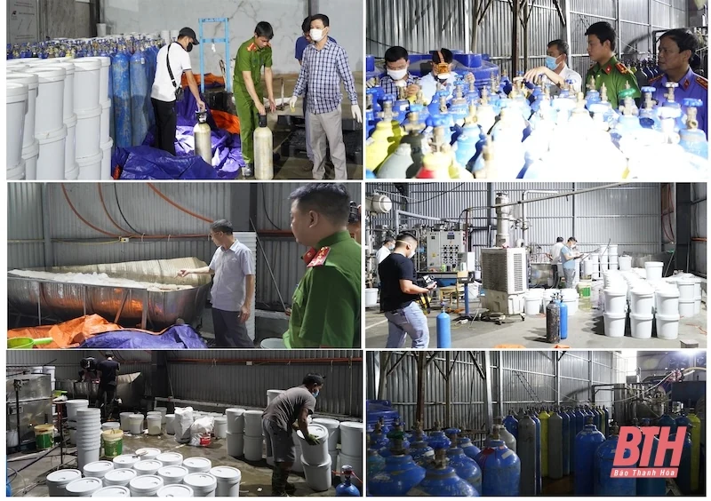 Triệt phá đường dây sản xuất, buôn bán khí N2O liên tỉnh quy mô lớn