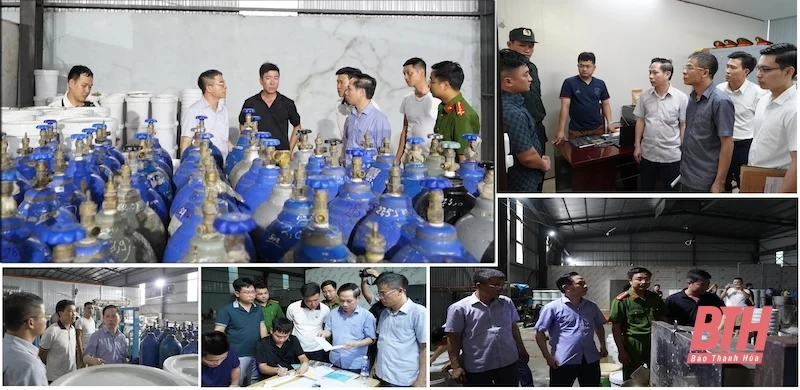 Triệt phá đường dây sản xuất, buôn bán khí N2O liên tỉnh quy mô lớn