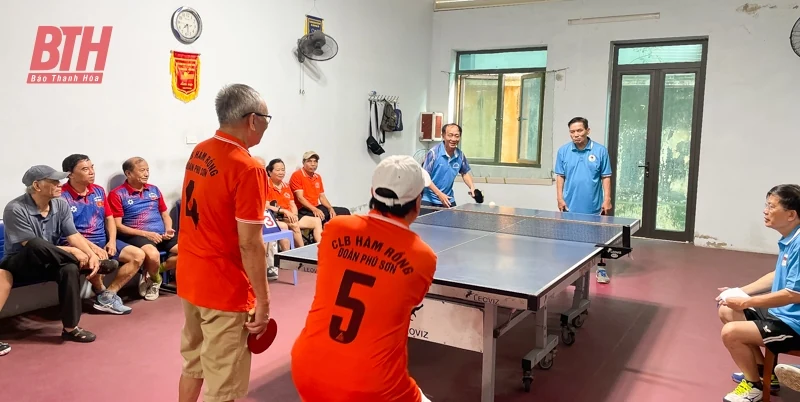 CLB Hàm Rồng tổ chức Hội thi thể thao chào mừng kỷ niệm 135 năm ngày sinh Chủ tịch Hồ Chí Minh