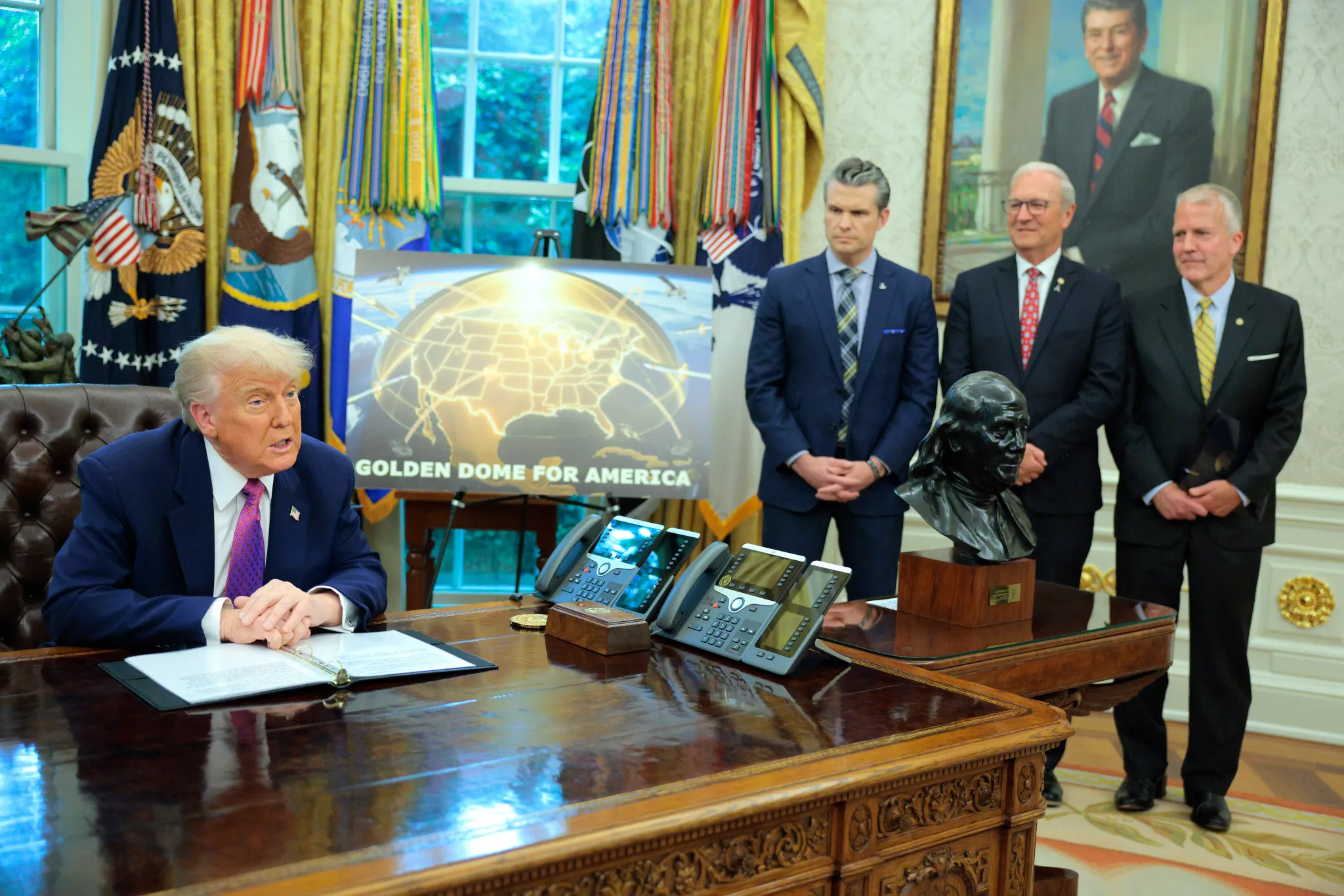 Mỹ khởi động sáng kiến phòng thủ tên lửa Golden Dome