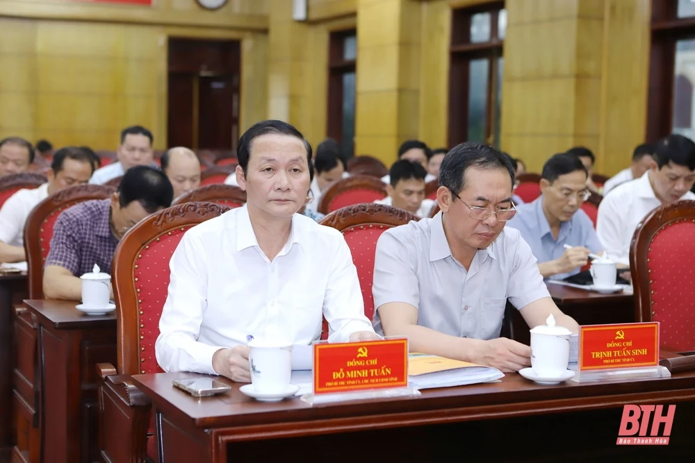 Ban Chấp hành Đảng bộ tỉnh thông qua Đề án tổ chức bộ máy chính quyền địa phương, đơn vị sự nghiệp; phương hướng bố trí đội ngũ cán bộ, công chức, viên chức và người lao động