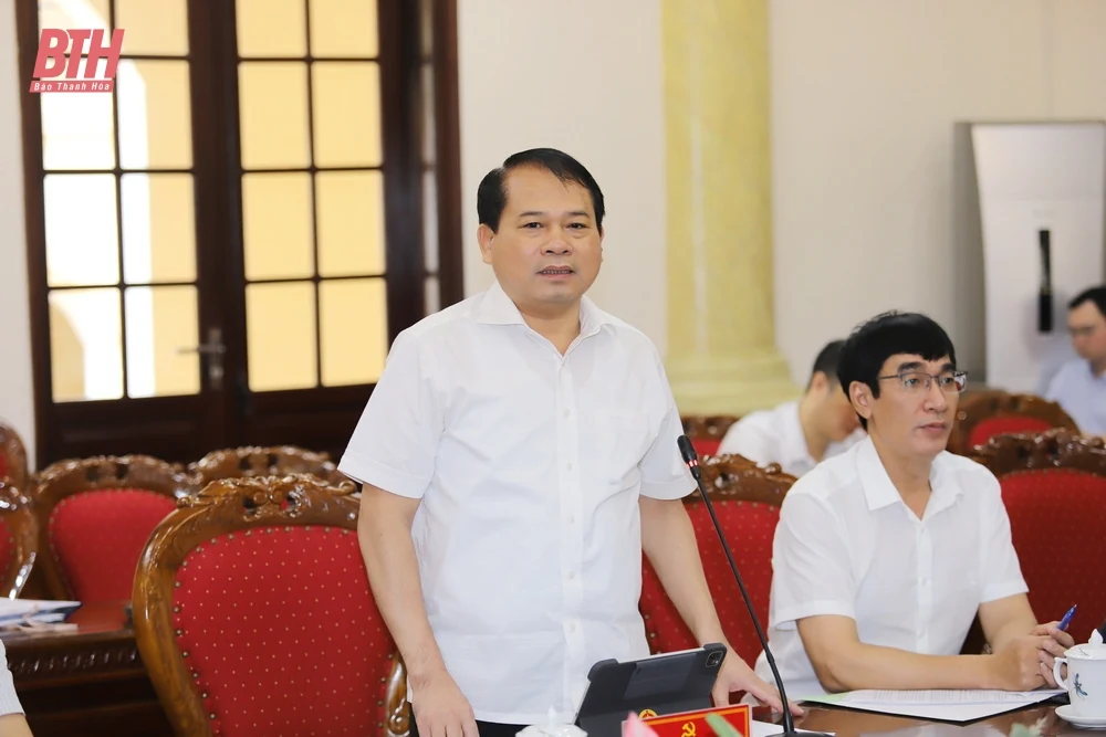 Ban Thường vụ Tỉnh ủy đánh giá kết quả thực hiện các công việc liên quan đến sắp xếp đơn vị hành chính cấp xã