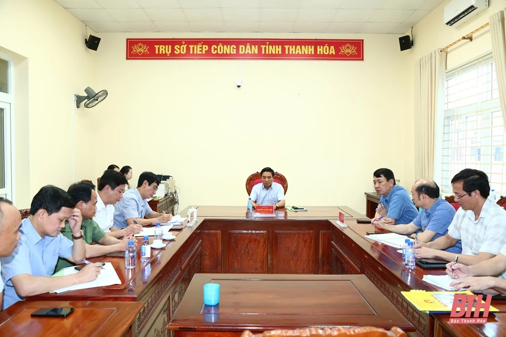 Bí thư Tỉnh ủy Nguyễn Doãn Anh tiếp công dân liên quan vụ khiếu kiện của 25 hộ dân phố Trung Kỳ 