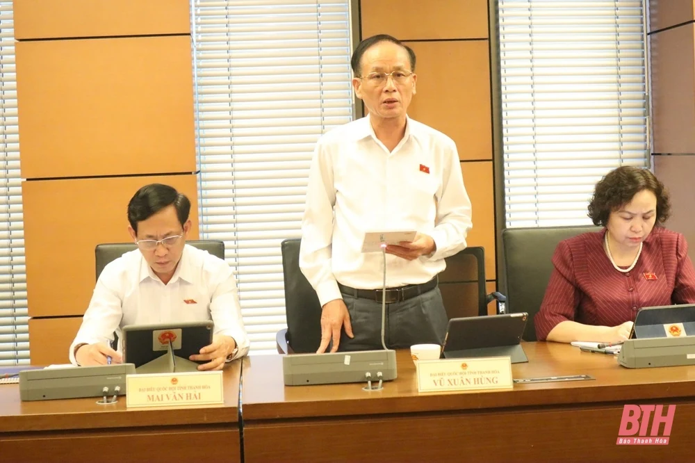 Đoàn ĐBQH Thanh Hóa tham gia góp ý vào các dự án luật 