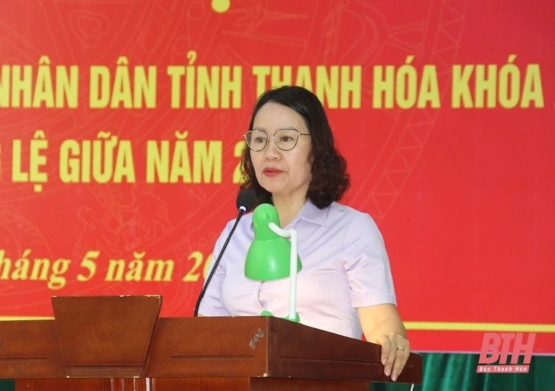 Cử tri TP Thanh Hóa kiến nghị các nội dung liên quan đến thực hiện mô hình chính quyền địa phương 2 cấp