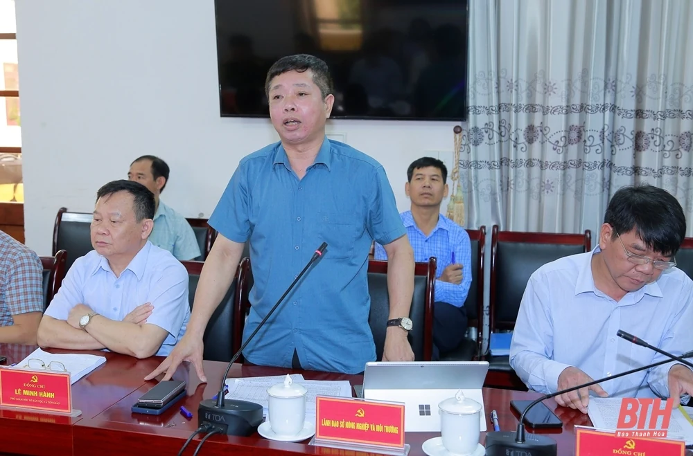 Huyện Bá Thước bảo đảm tiến độ hoàn thành báo cáo sắp xếp đơn vị hành chính cấp xã và xóa nhà tạm, nhà dột nát