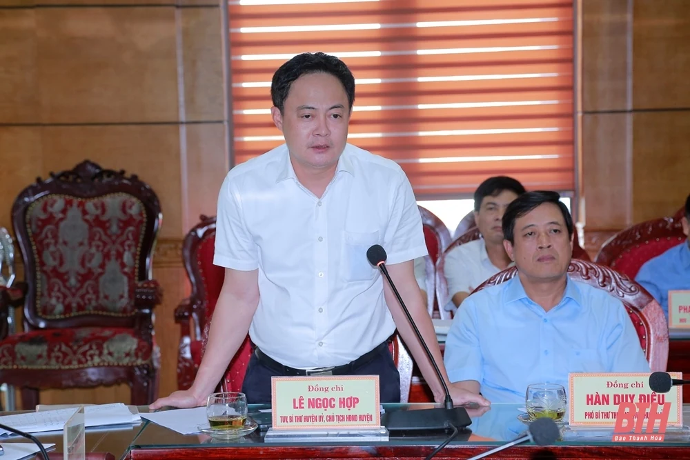 Nga Sơn tập trung bảo đảm tiến độ sắp xếp đơn vị hành chính cấp xã