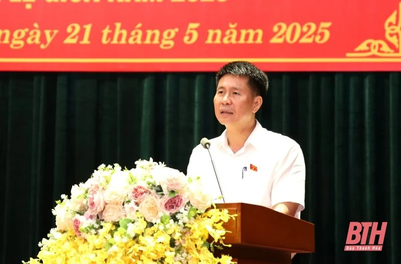 Cử tri thị xã Bỉm Sơn đề nghị hoàn trả các tuyến đường dân sinh bị ảnh hưởng do thi công các dự án