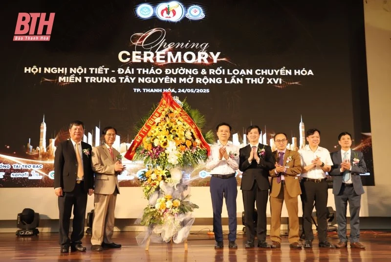 Hội nghị khoa học nội tiết - đái tháo đường - rối loạn chuyển hóa miền Trung Tây Nguyên mở rộng lần thứ XVI