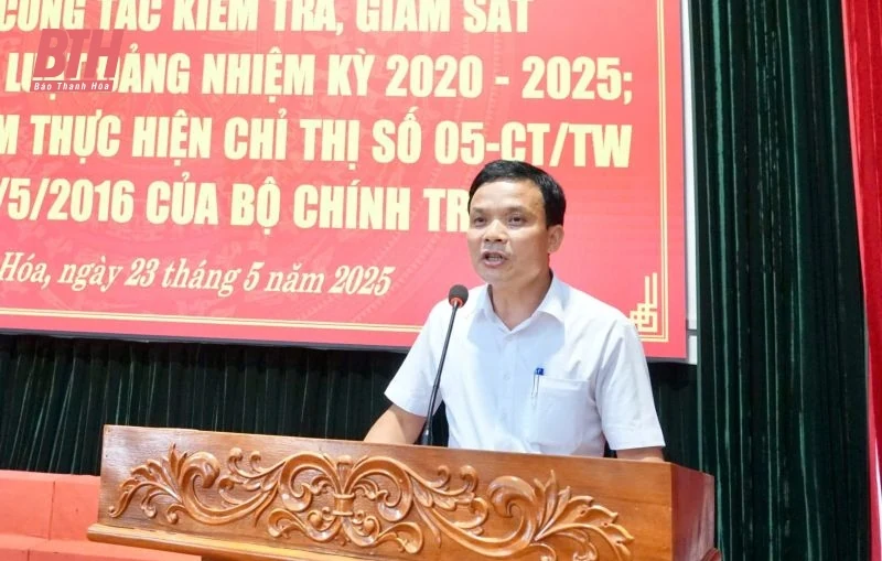 Huyện Hoằng Hóa tổng kết 10 năm thực hiện Chỉ thị số 05 của Bộ Chính trị