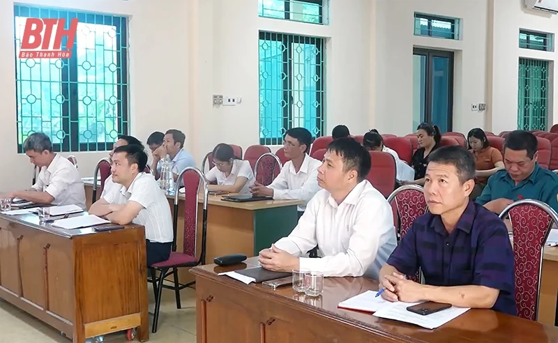 Đảng bộ huyện Thường Xuân quan tâm xây dựng tổ chức đảng vững mạnh