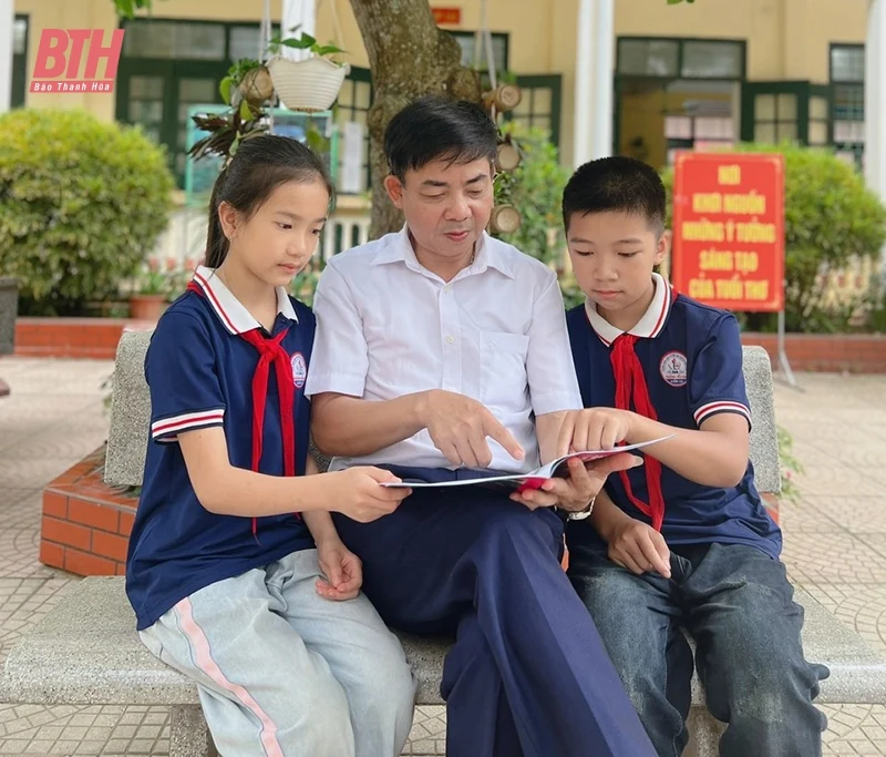 Thầy Lê Quang Tám tâm huyết với sự nghiệp trồng người