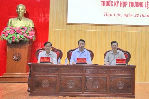 Cử tri Hậu Lộc đề nghị tỉnh có phương án xử lý tài sản công sau sáp nhập đơn vị hành chính