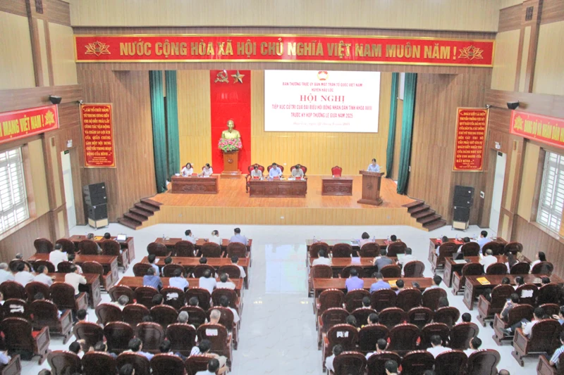 Cử tri Hậu Lộc đề nghị tỉnh có phương án xử lý tài sản công sau sáp nhập đơn vị hành chính