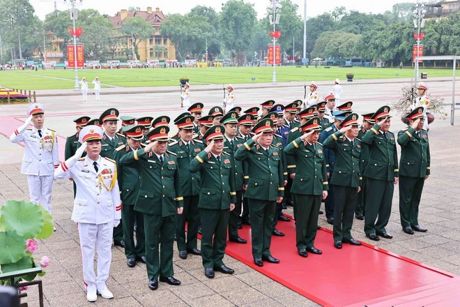 Lãnh đạo Đảng, Nhà nước vào Lăng viếng Chủ tịch Hồ Chí Minh