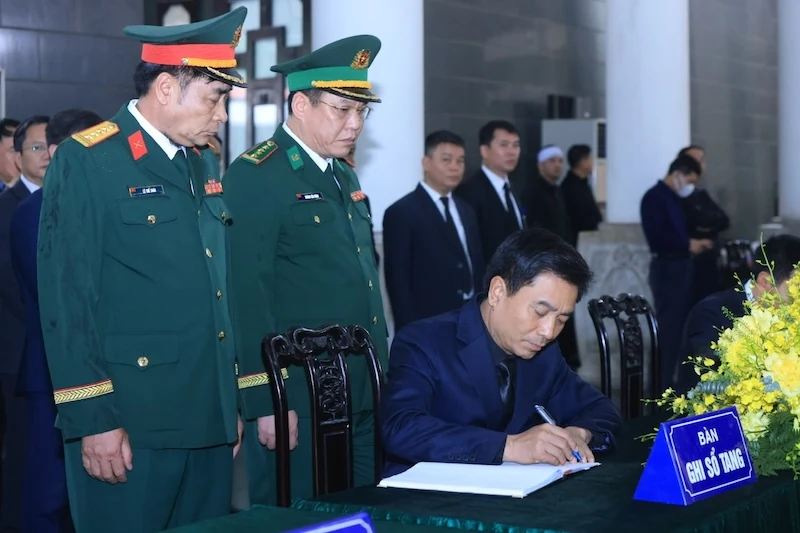 Cử hành trọng thể Lễ Quốc tang nguyên Chủ tịch nước Trần Đức Lương