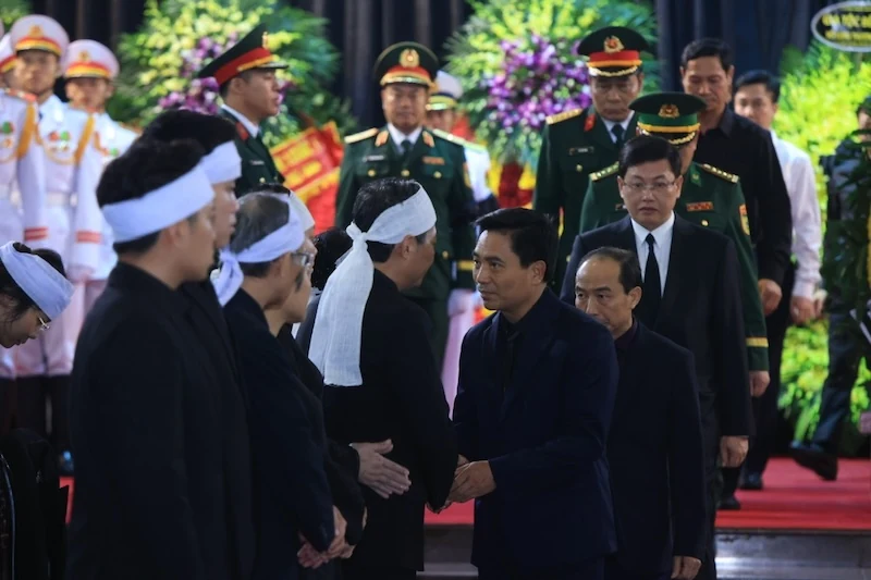 Cử hành trọng thể Lễ Quốc tang nguyên Chủ tịch nước Trần Đức Lương