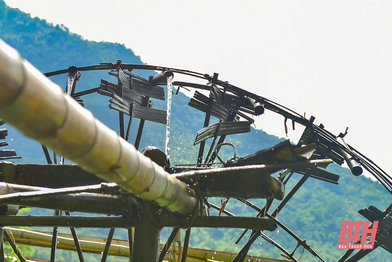 Guồng nước - một nét văn hóa miền Tây xứ Thanh