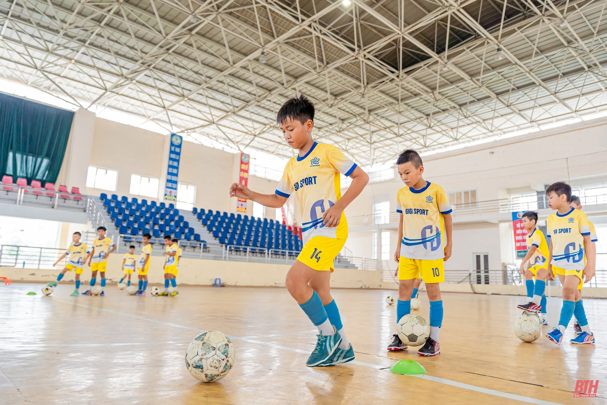 U11 Việt Hùng Thanh Hóa đoàn kết, nỗ lực, sẵn sàng chinh phục sân chơi toàn quốc