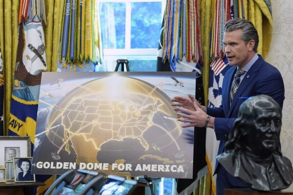 Trung Quốc cảnh báo Mỹ về hệ thống phòng thủ tên lửa Golden Dome