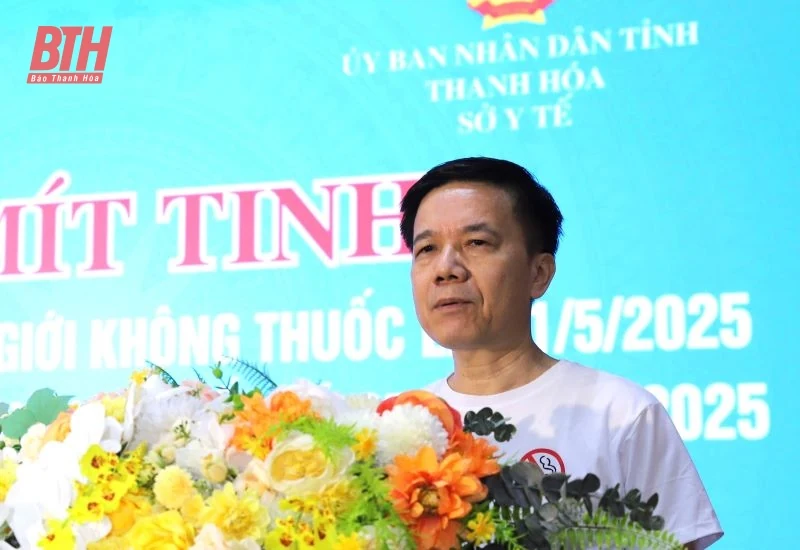 Mít tinh hưởng ứng Ngày thế giới không thuốc lá và Tuần lễ Quốc gia không thuốc lá