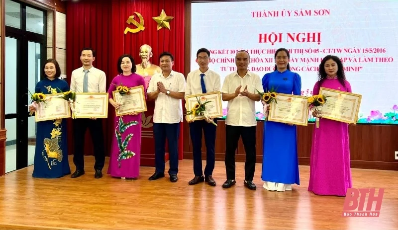 Thành phố Sầm Sơn lan tỏa sâu rộng việc học tập và làm theo Bác