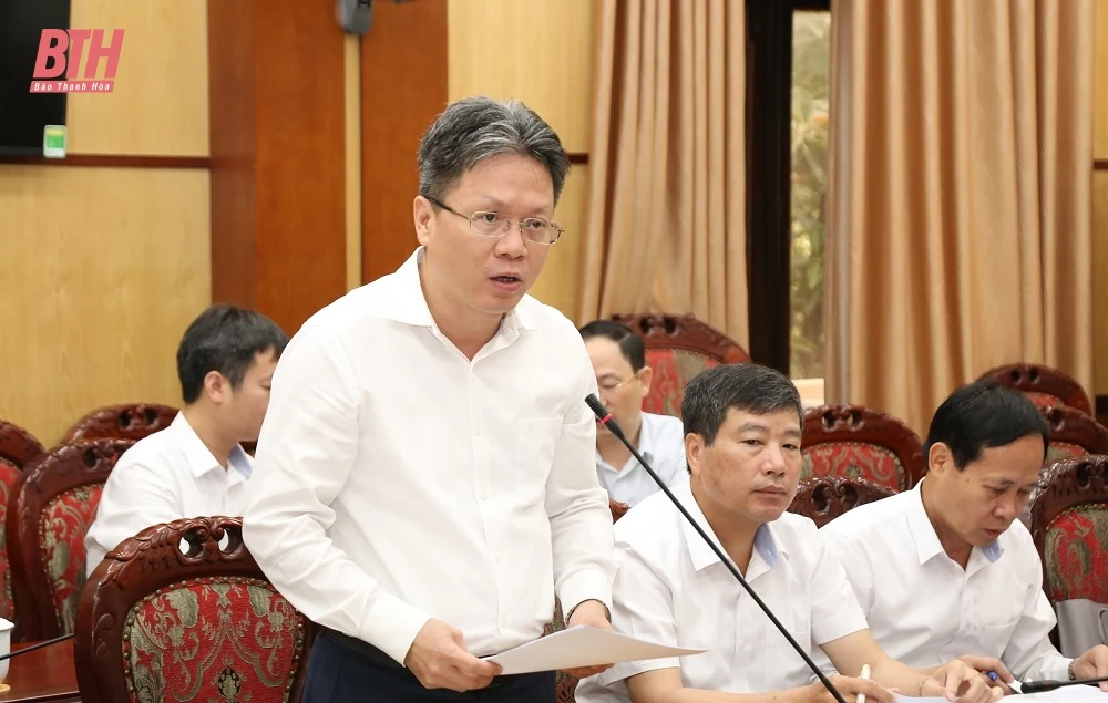 Chủ tịch UBND tỉnh Đỗ Minh Tuấn tiếp và làm việc với Tập đoàn Công nghiệp Than - Khoáng sản Việt Nam